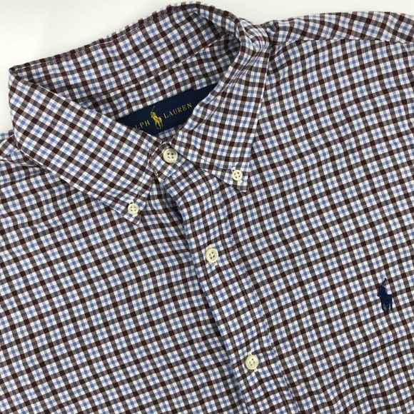 Ralph Lauren Other - Ralph Lauren Shirt Mens Large Check Long Sleeve Button Up Casual
